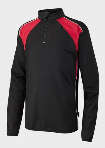 OPTIONAL -QPCS PE Outerwear Top -Black/Red - ACE Clothing