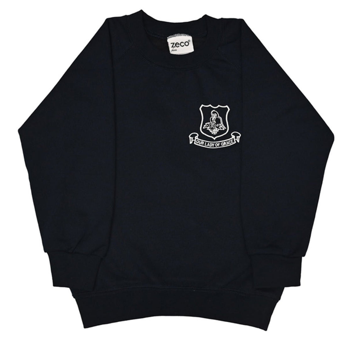 Our Lady of Grace Sweatshirt - Navy Compulsory - ACE Clothing
