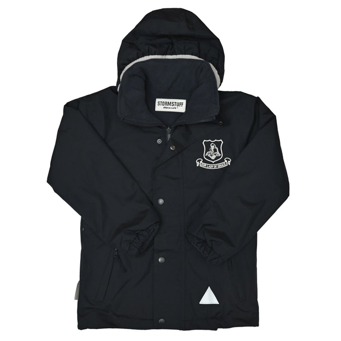 Our Lady of Grace Winter Jacket with logo - Navy Optional - ACE Clothing
