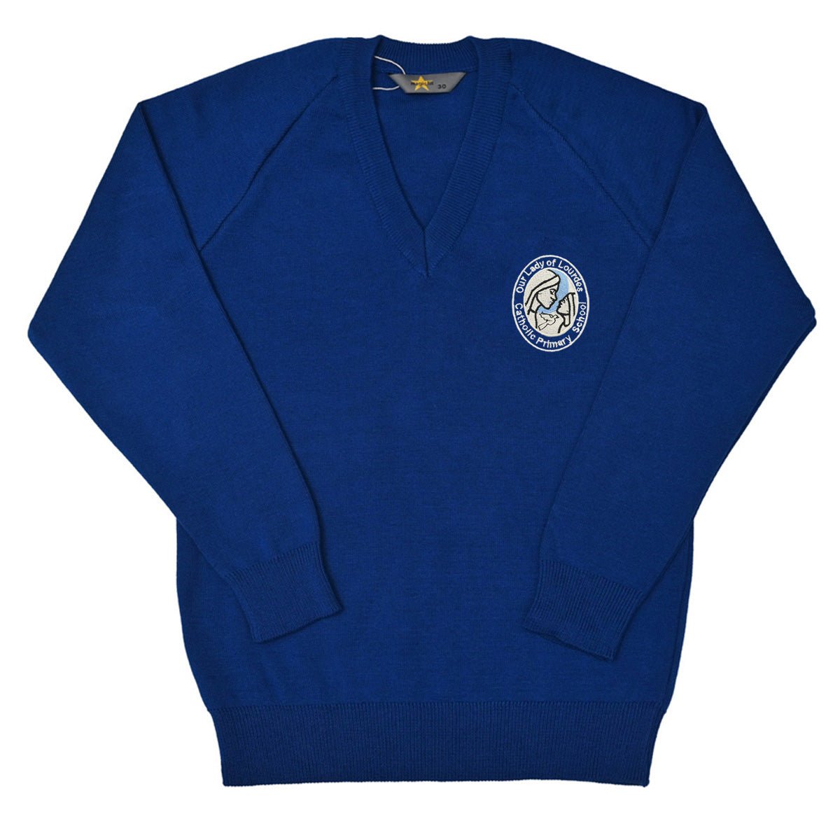 Our Lady Of Lourdes Knitted Jumper - Boys/Girls - ACE Clothing