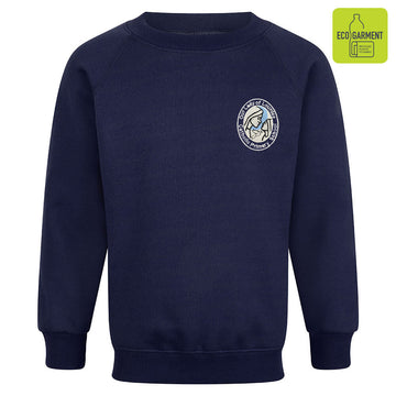 Our Lady of Lourdes PE Sweatshirt - Navy - ACE Clothing