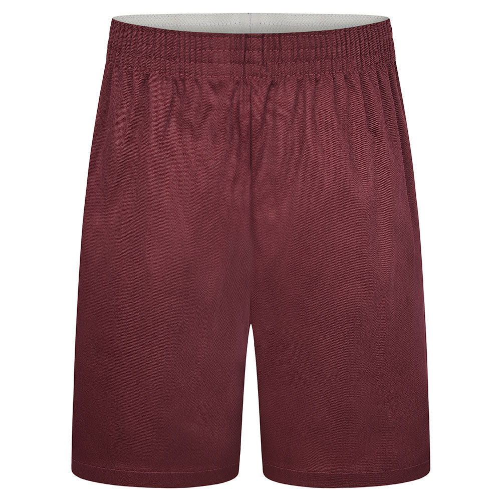 PE Polycotton Shorts -Maroon - ACE Clothing