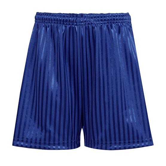PE Shadow Stripe Shorts - Dark Royal - ACE Clothing