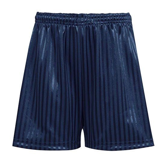 PE Shorts Shadow Stripe Shorts - Navy - ACE Clothing