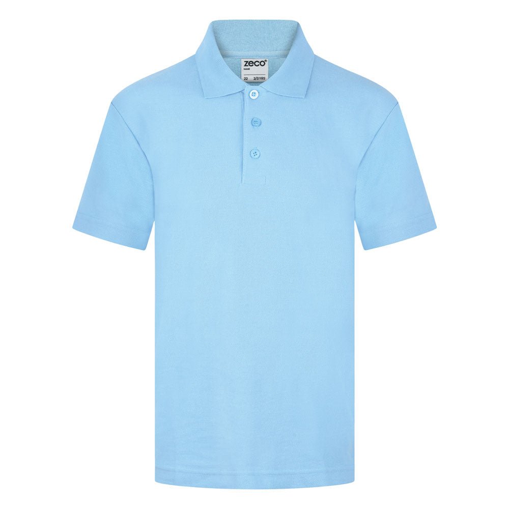 Plain polo (Sky) - ACE Clothing