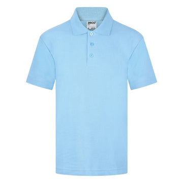 Plain polo (Sky) - ACE Clothing