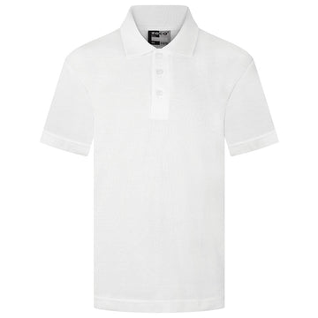 Plain White Polo - Nursery & Reception - ACE Clothing