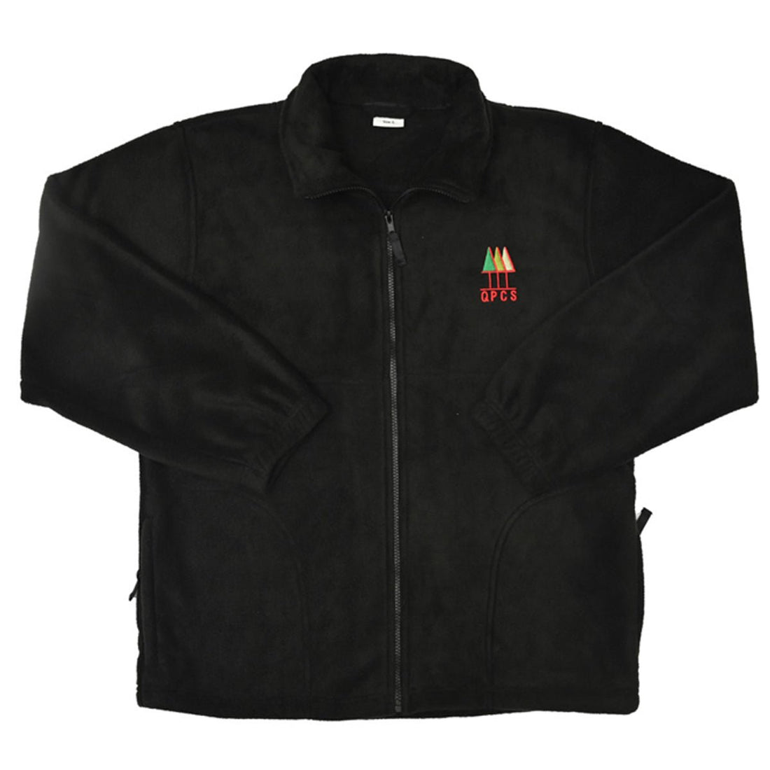 QPCS Polar Fleece Jacket (Black) - ACE Clothing
