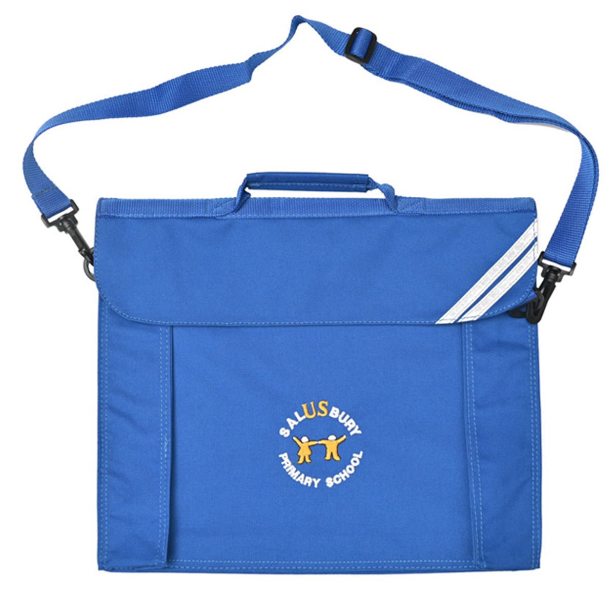 Salusbury Bookbag with strap (Royal Blue) - ACE Clothing
