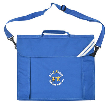 Salusbury Bookbag with strap (Royal Blue) - ACE Clothing
