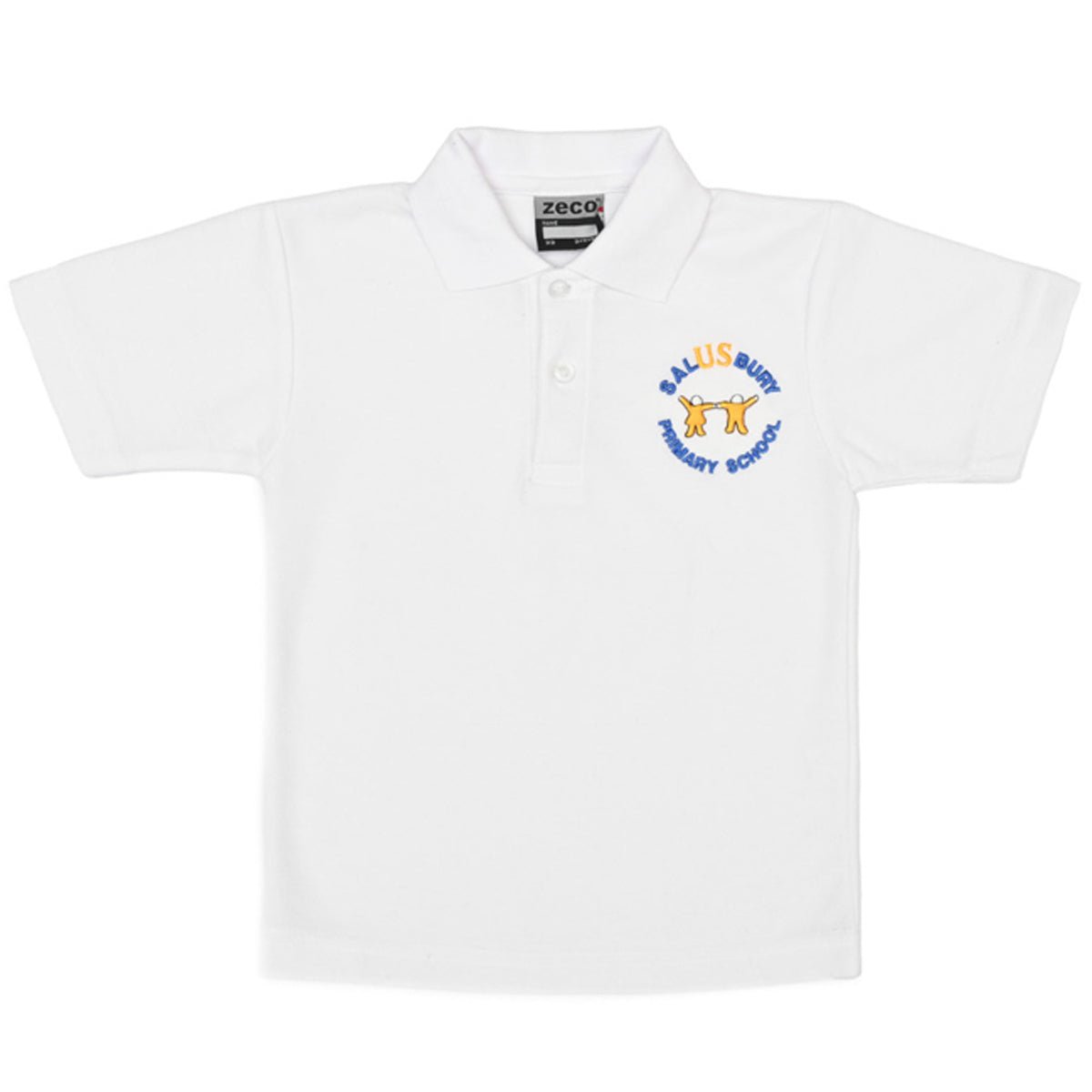 Salusbury Polo Shirt (White) - ACE Clothing