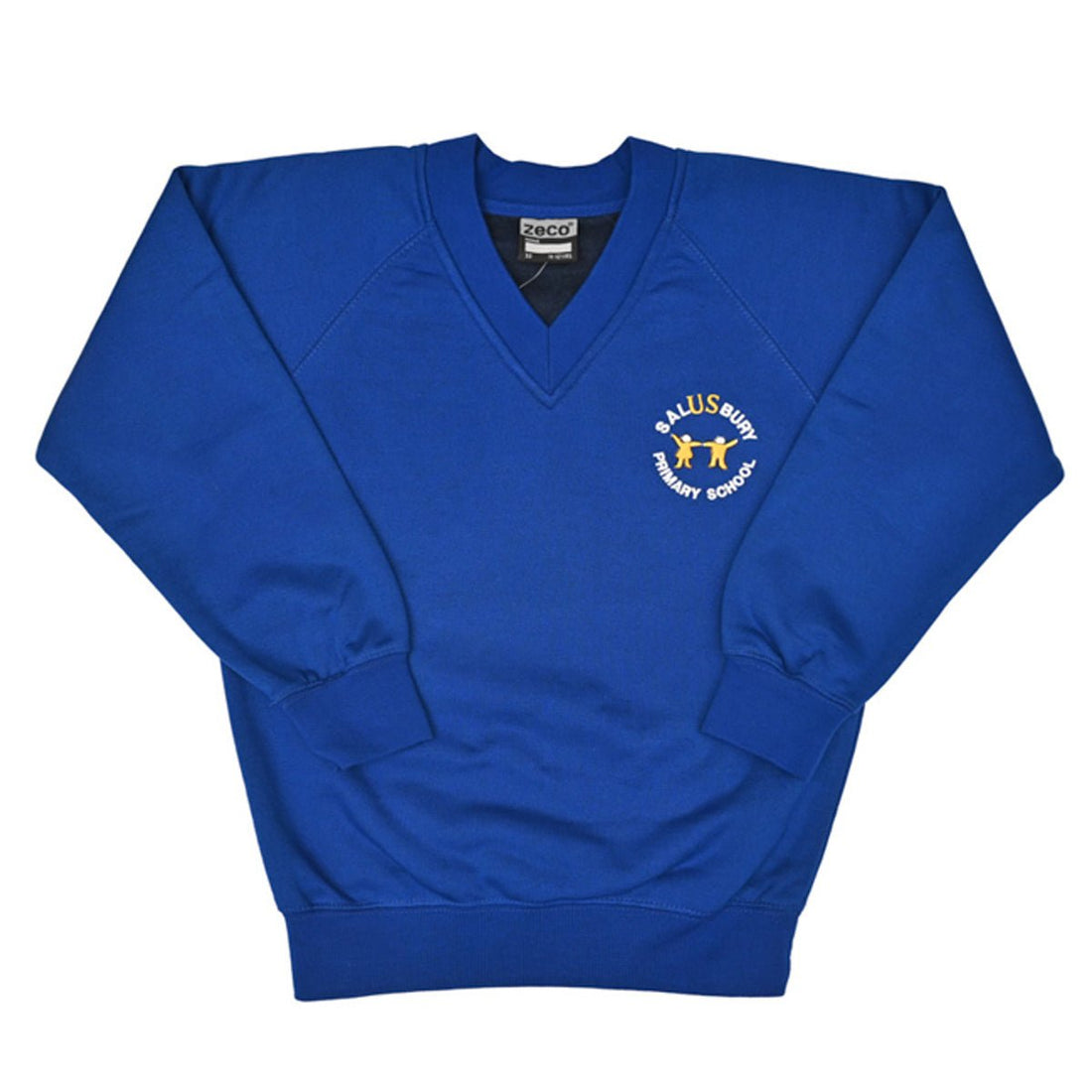 Salusbury V-Neck Sweatshirt - Royal - ACE Clothing