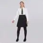 Senior Panel Full Pleated Skirt - Black - ACE Clothing