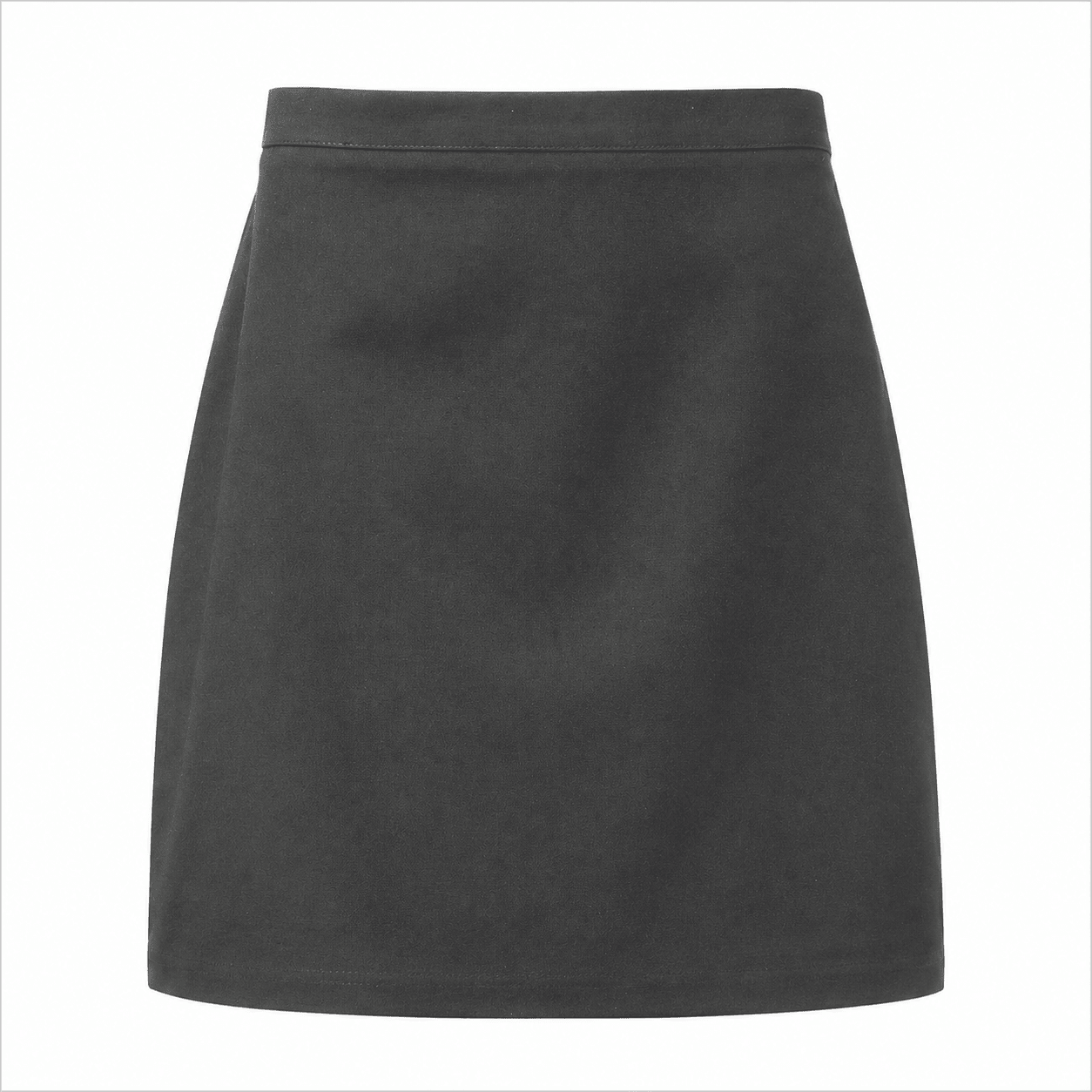 Senior Straight Skirt - Grey - ACE Clothing