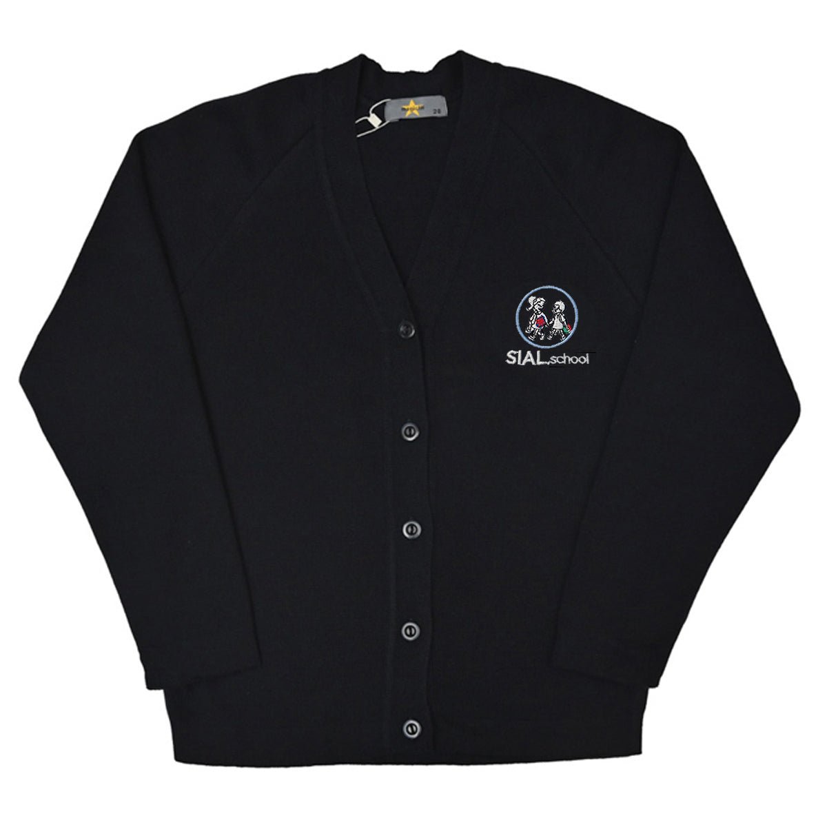 SIAL.school Cardigan - Navy - ACE Clothing