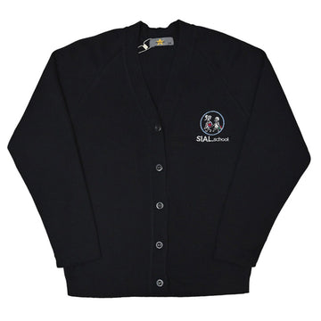 SIAL.school Cardigan - Navy - ACE Clothing