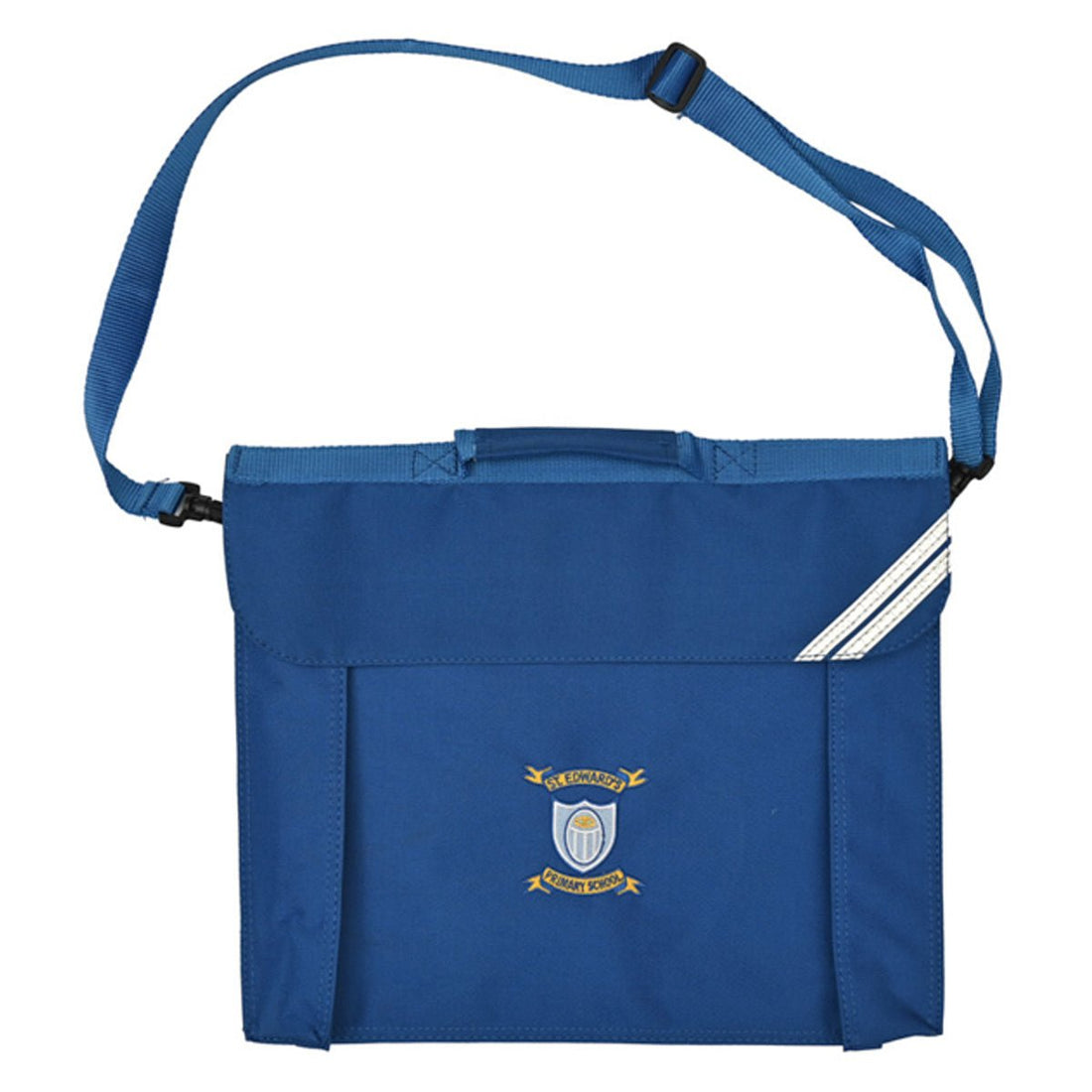 St Edward's Bookbag with strap (Royal Blue) - ACE Clothing