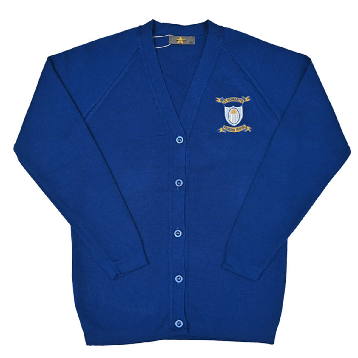St Edward's Girls Cardigan -Royal Blue - ACE Clothing