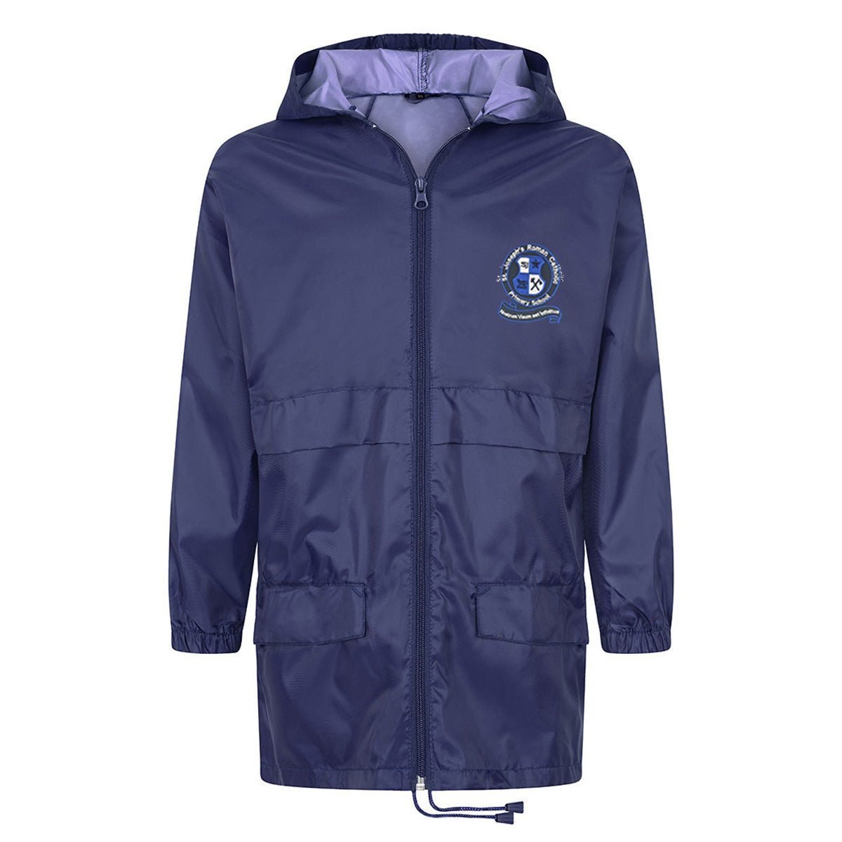 St Josephs Harlesden Cagoule - Navy - ACE Clothing