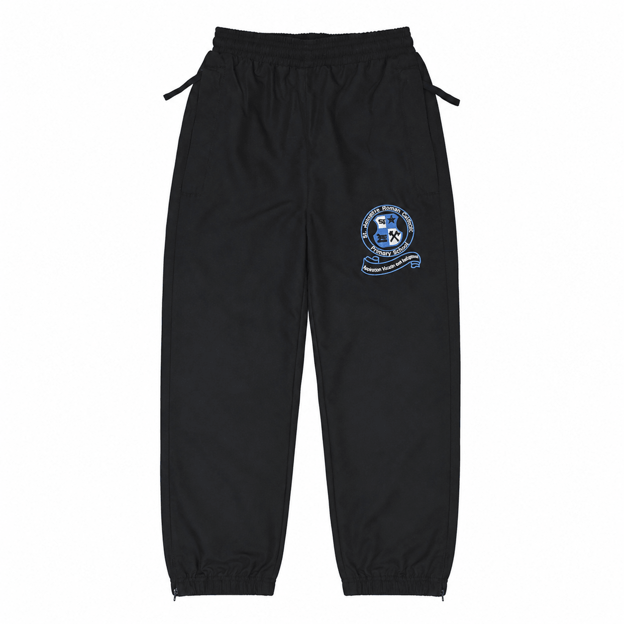 St Joseph's (Harlesden) Microfibre Tracksuit Bottoms (Navy) - ACE Clothing