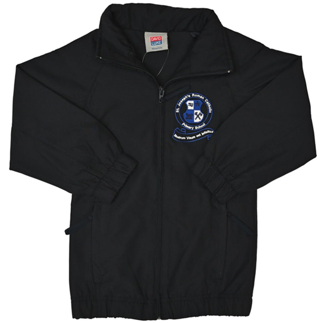 St Joseph's (Harlesden) Microfibre Tracksuit Top (Navy) - ACE Clothing