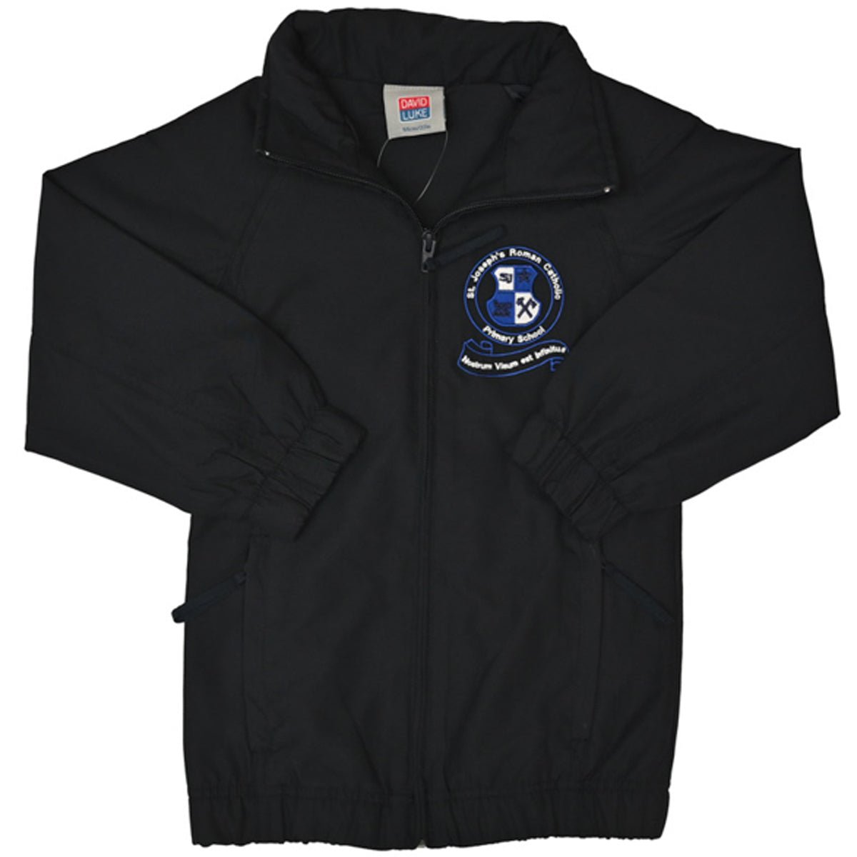 St Joseph's (Harlesden) Microfibre Tracksuit Top (Navy) - ACE Clothing