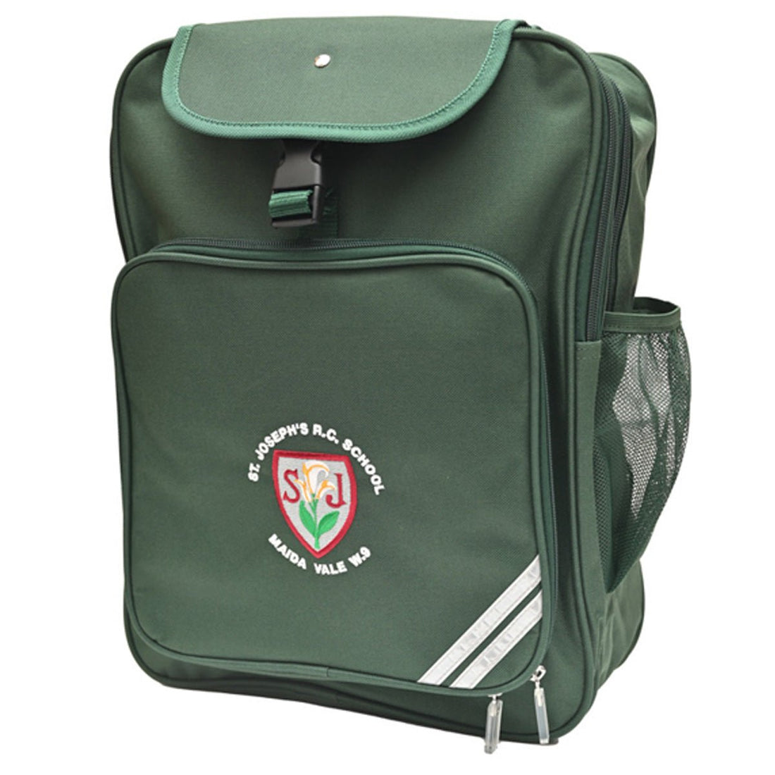 St Joseph's (Maida Vale) Rucksack - Bottle Green - ACE Clothing