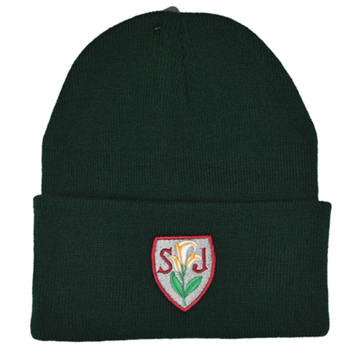 St Joseph's (Maida Vale) Winter Hat - Bottle Green - ACE Clothing