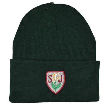 St Joseph's (Maida Vale) Winter Hat - Bottle Green - ACE Clothing