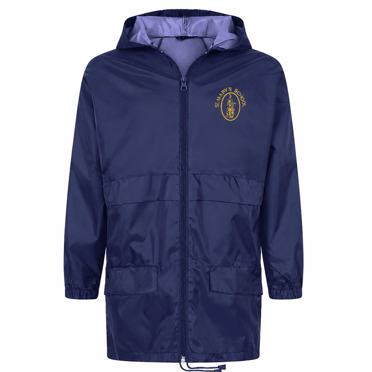 St Mary's C of E (Willesden) Cagoule - Navy - ACE Clothing