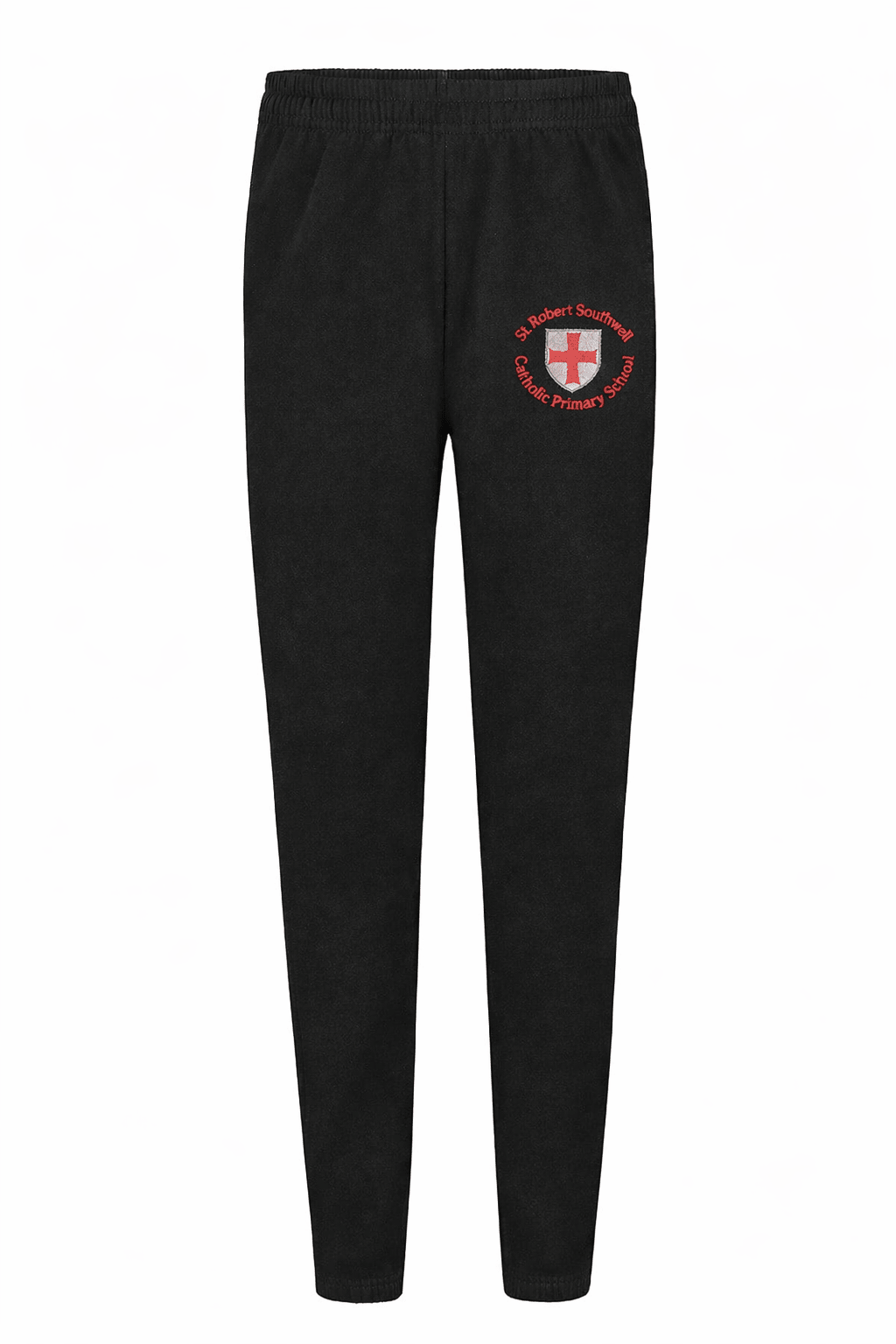 St Robert Southwell Jogging Bottoms - Black - ACE Clothing