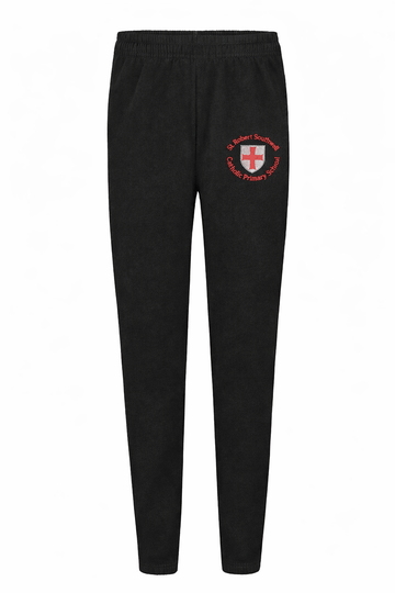 St Robert Southwell Jogging Bottoms - Black - ACE Clothing