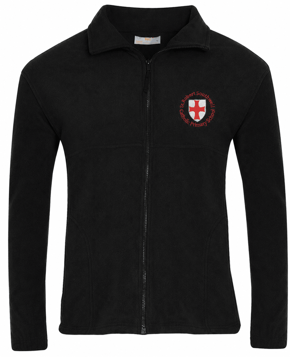 St Robert Southwell Polar Fleece -Black - ACE Clothing