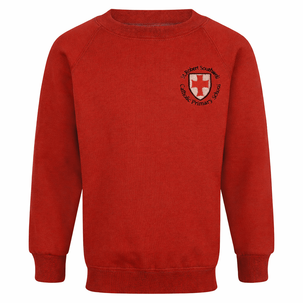 St. Robert Southwell Sweatshirt - Red - ACE Clothing