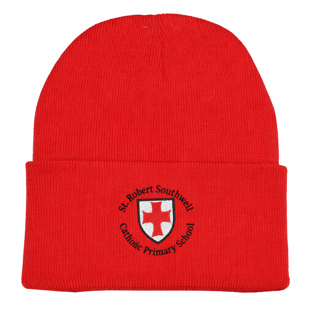 St Robert Southwell Winter Hat -Red - ACE Clothing
