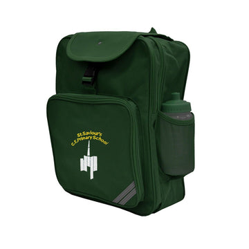 St Saviour's C.E Rucksack - Bottle Green - ACE Clothing