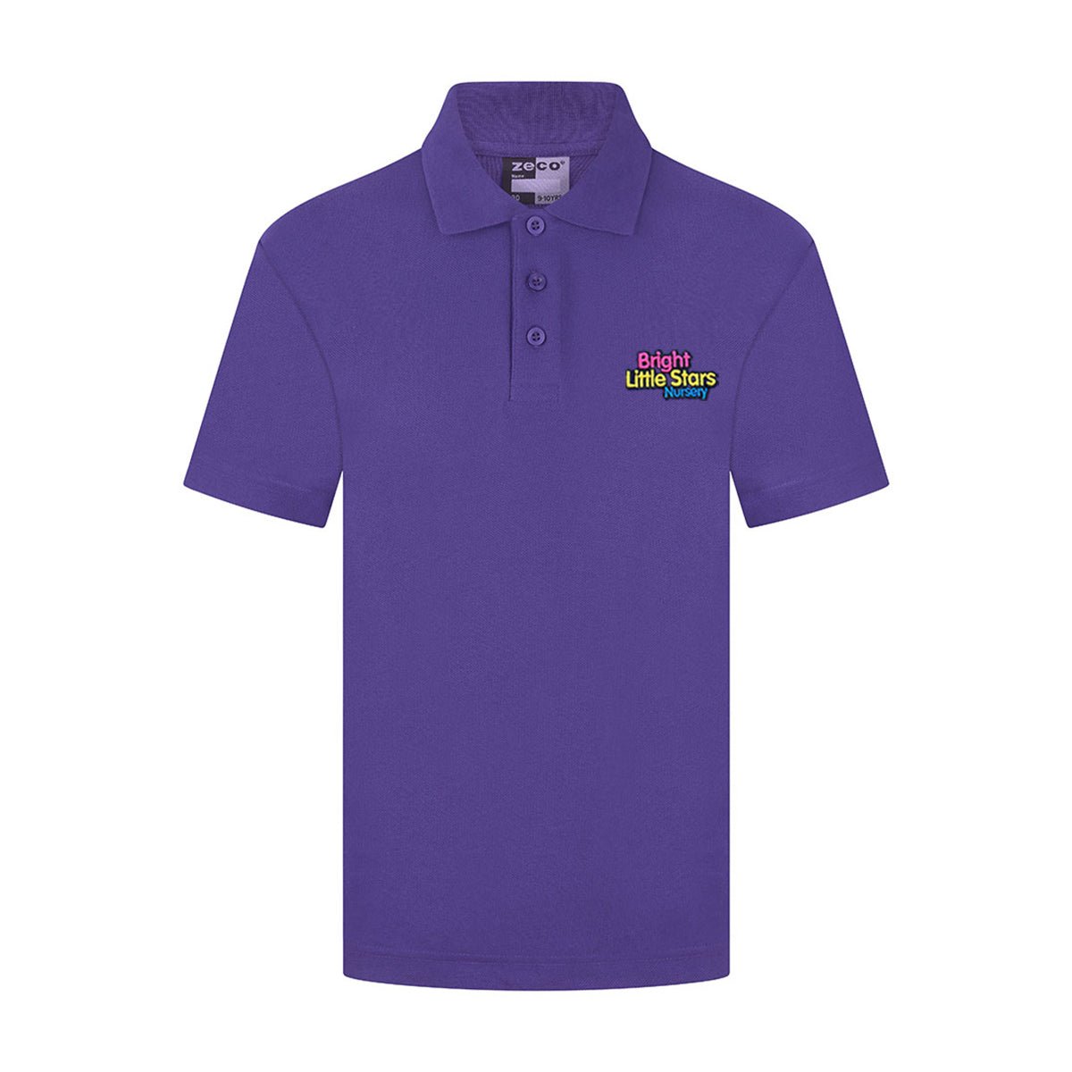 Staff Summer Purple Polo Shirt ( ZEC) - ACE Clothing