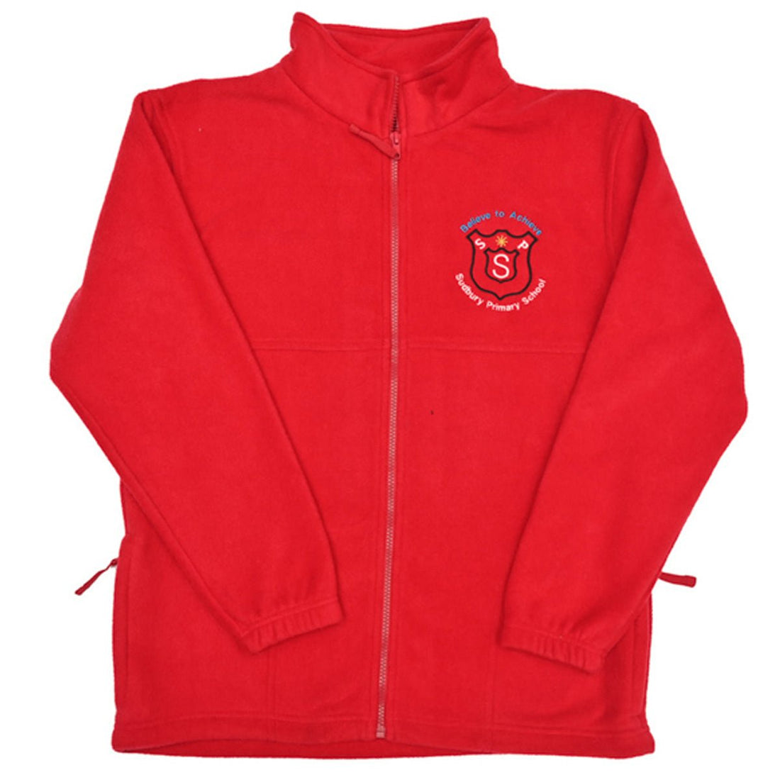 Sudbury Polar Fleece Jacket (Red) - ACE Clothing