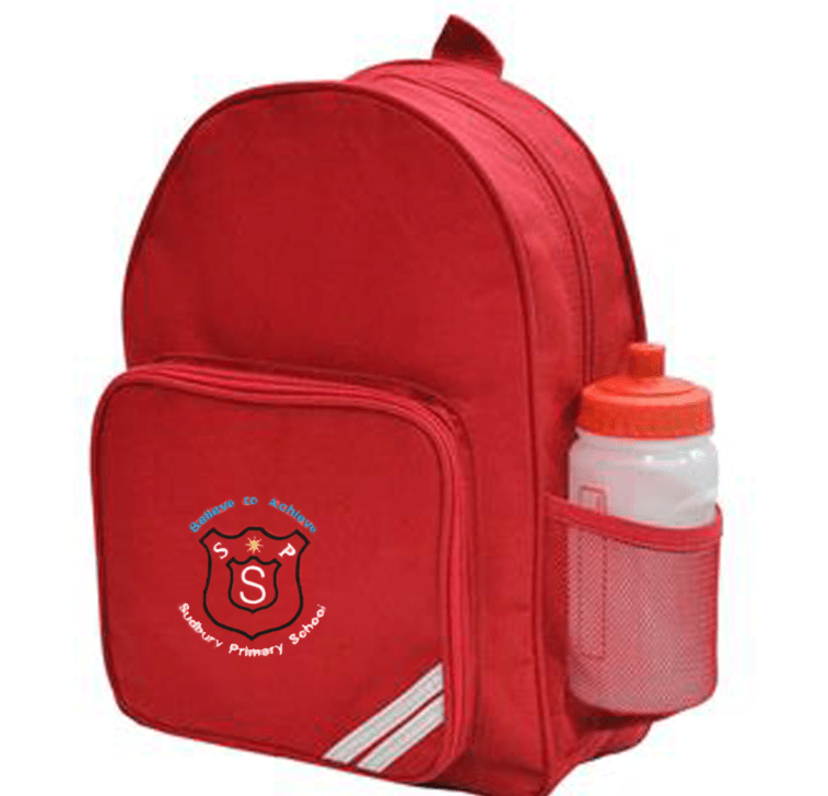 Sudbury Primary Infant Backpack (Red) - ACE Clothing