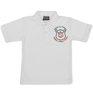 Sudbury short sleeve polo - White (Unk) - ACE Clothing