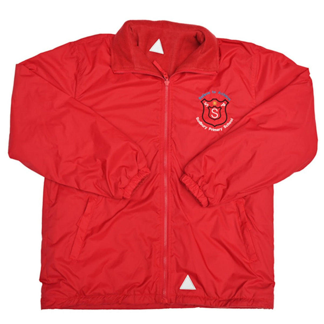 Sudbury Waterproof Fleece Jacket (Red) - ACE Clothing