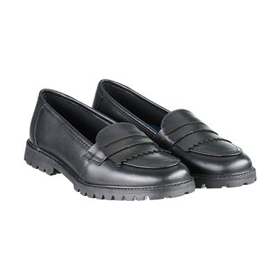 Term Footwear Willow Loafer - Black Leather - ACE Clothing