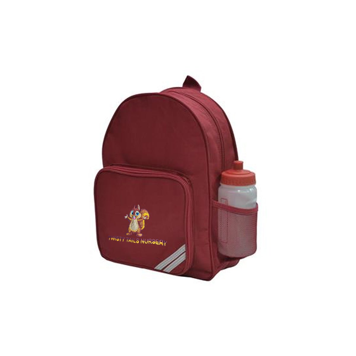 Twisty Tails Backpack (Maroon) - ACE Clothing