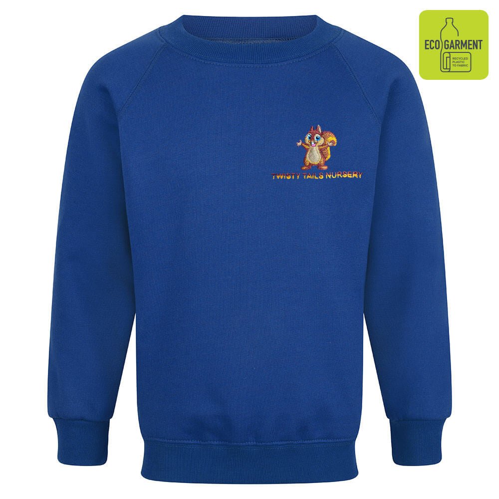 Twisty Tails Sweatshirt - Royal - ACE Clothing
