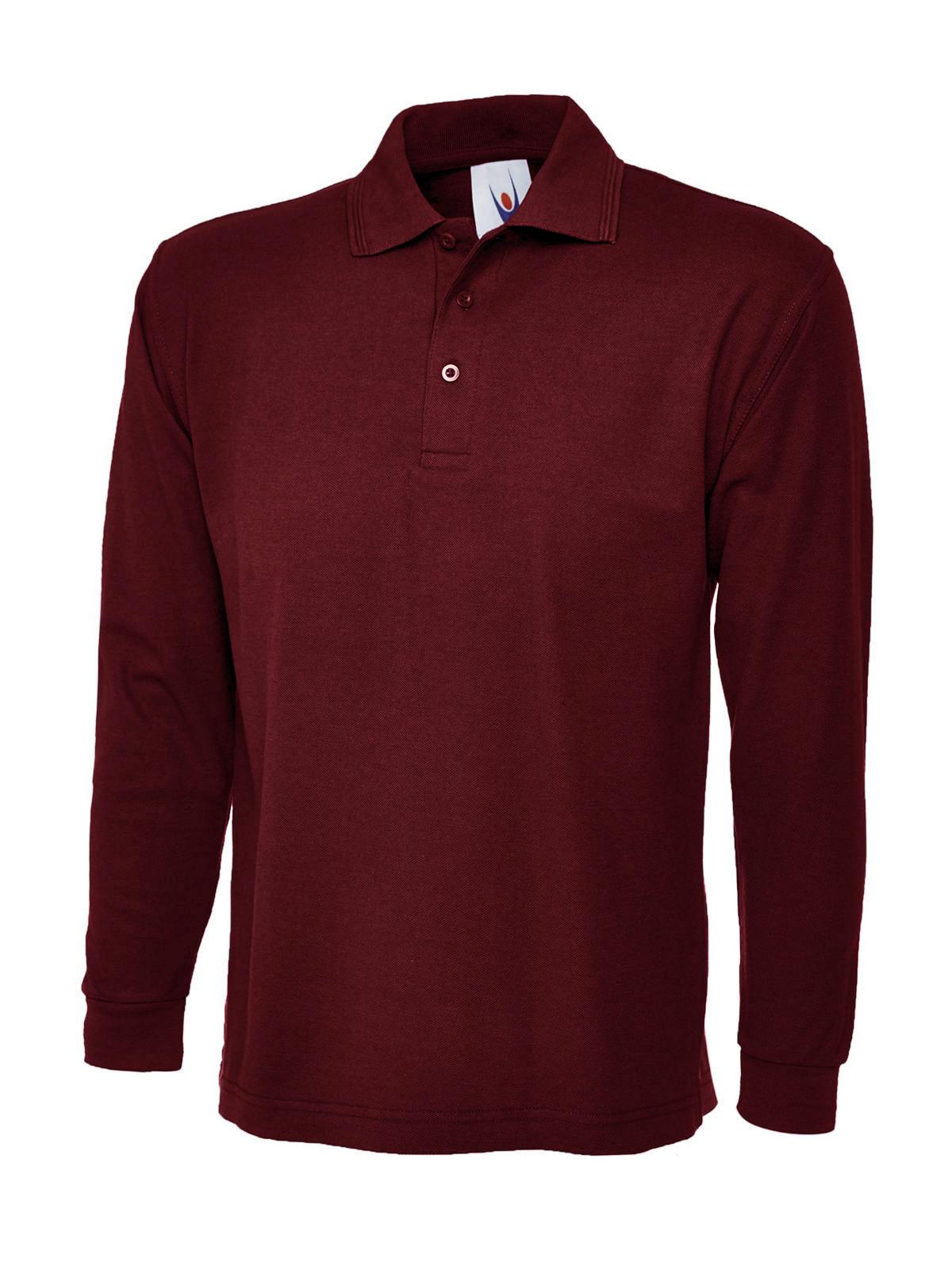 Uneek UC113 Long Sleeve Classic Poloshirt - ACE Clothing