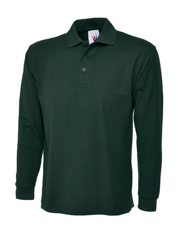 Uneek UC113 Long Sleeve Classic Poloshirt - ACE Clothing