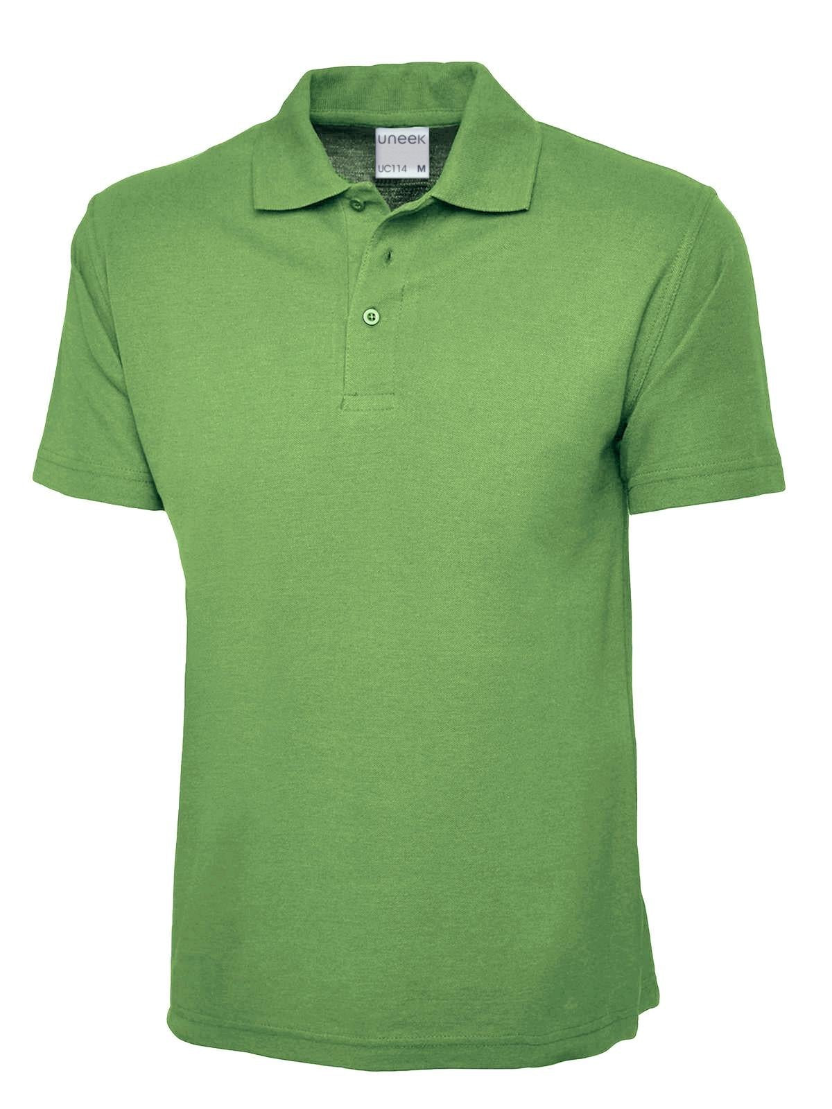 Uneek UC114 Mens Active Cotton Poloshirt - ACE Clothing