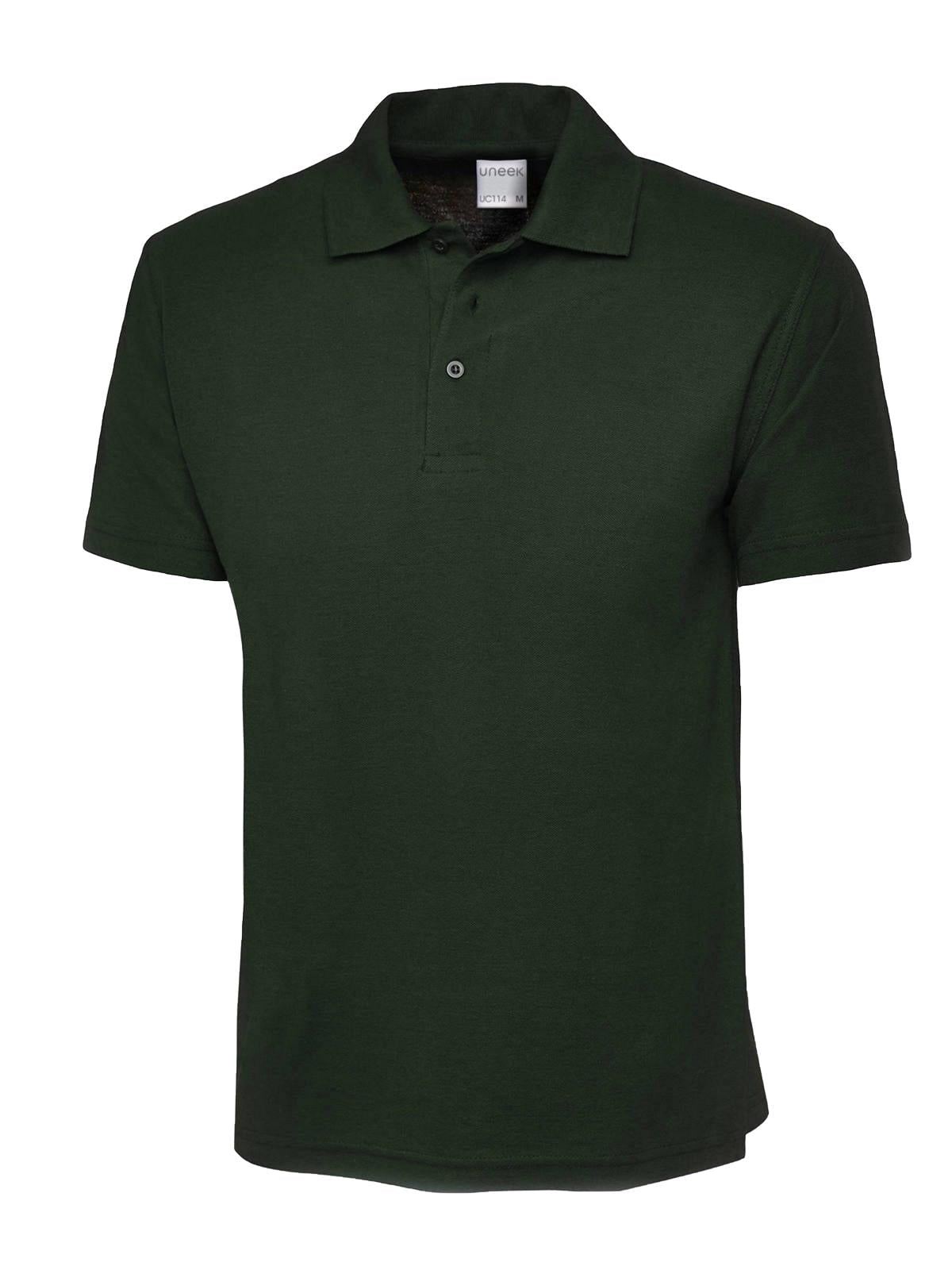 Uneek UC114 Mens Active Cotton Poloshirt - ACE Clothing