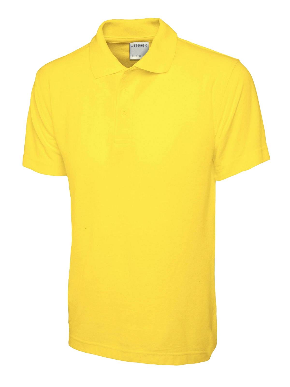 Uneek UC114 Mens Active Cotton Poloshirt - ACE Clothing