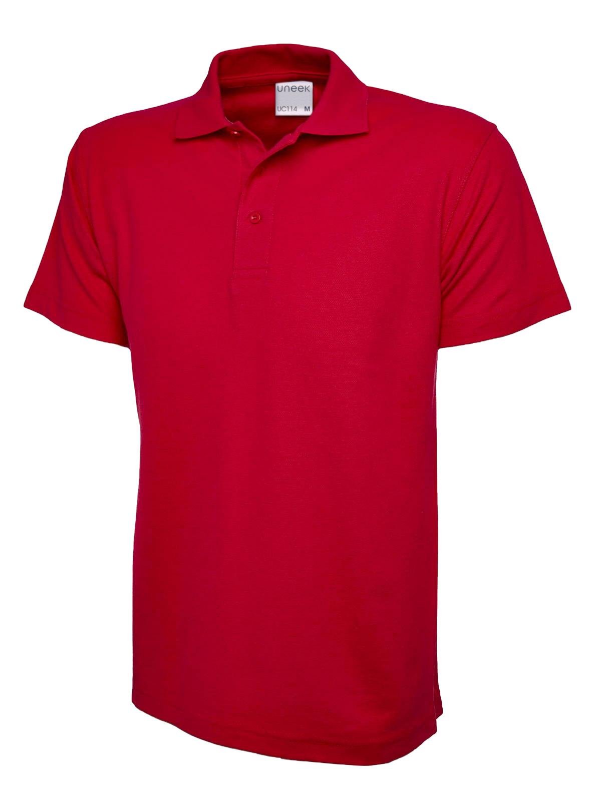 Uneek UC114 Mens Active Cotton Poloshirt - ACE Clothing